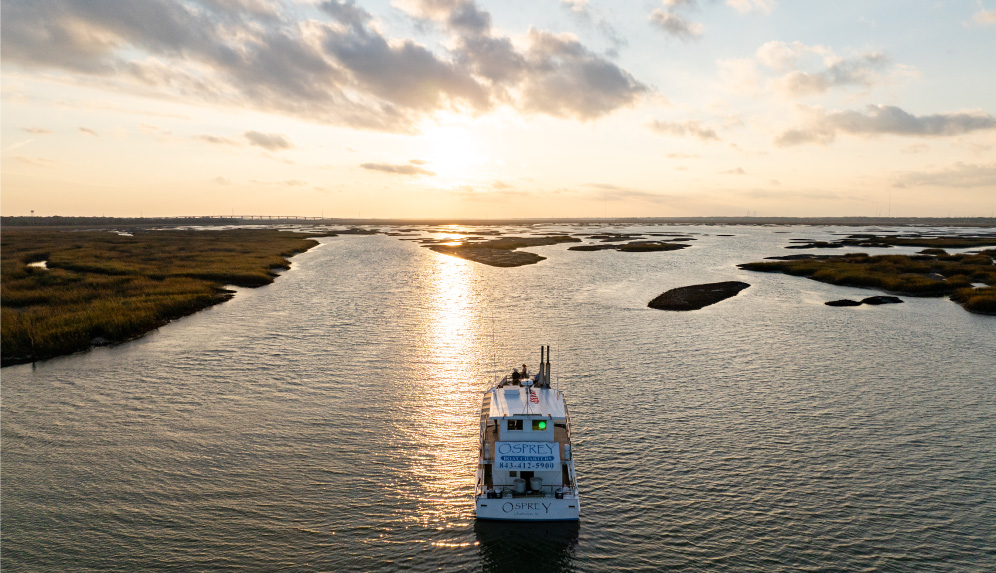 Osprey Boat Charters intracoastal waterway tour